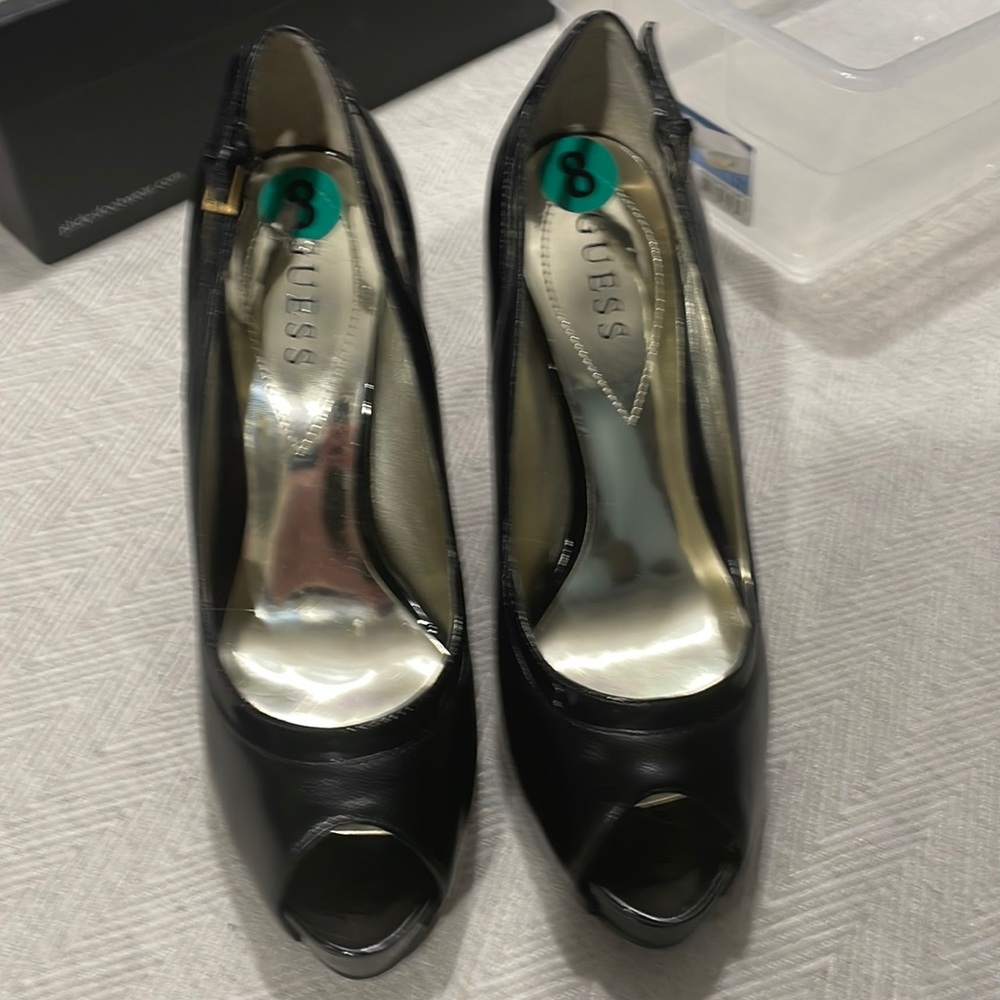 Guess platform heels